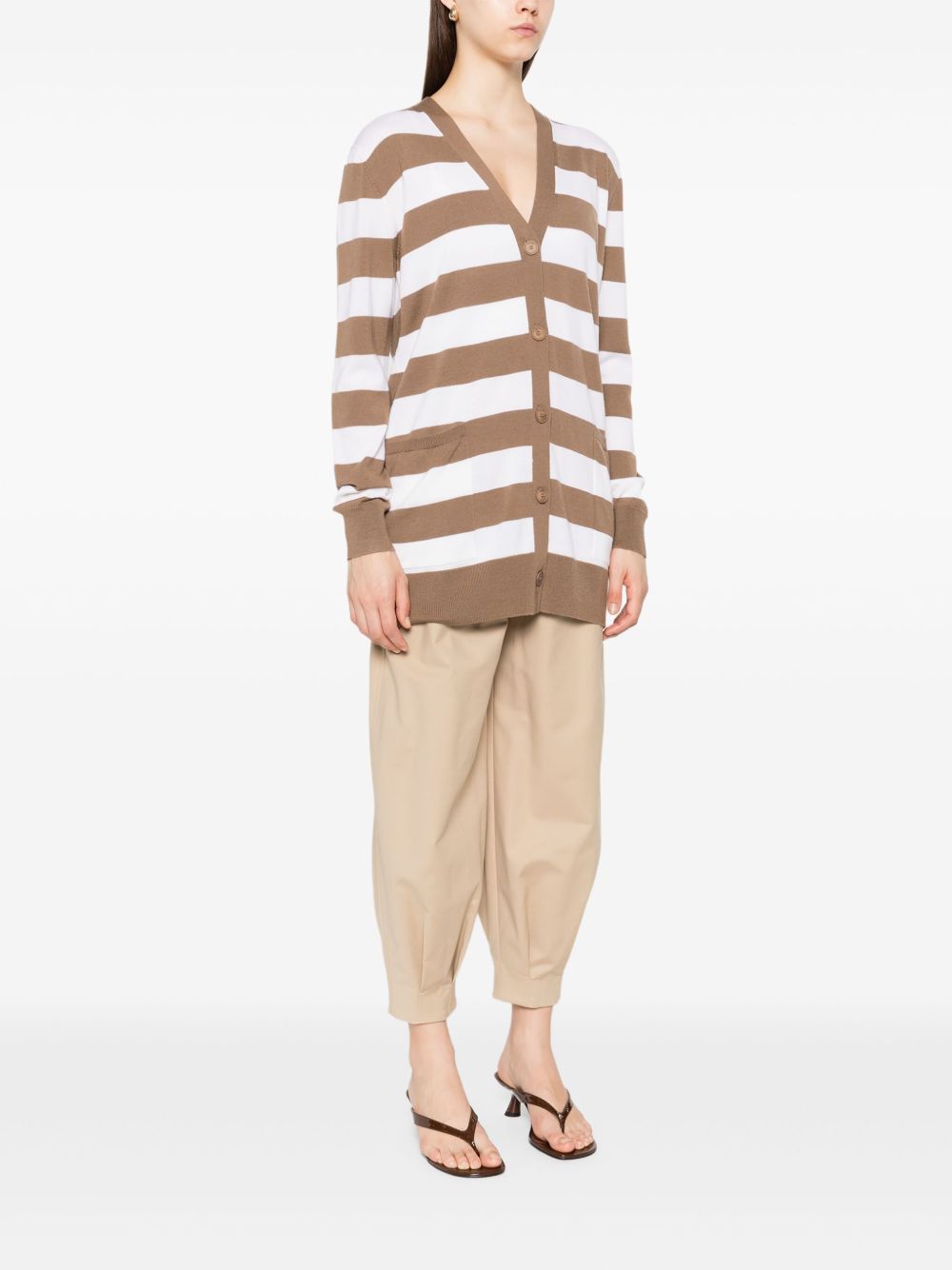 Max Mara Sweaters Brown Wool