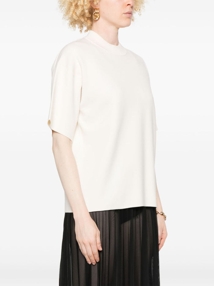 Max Mara T-shirts and Polos White Viscosa