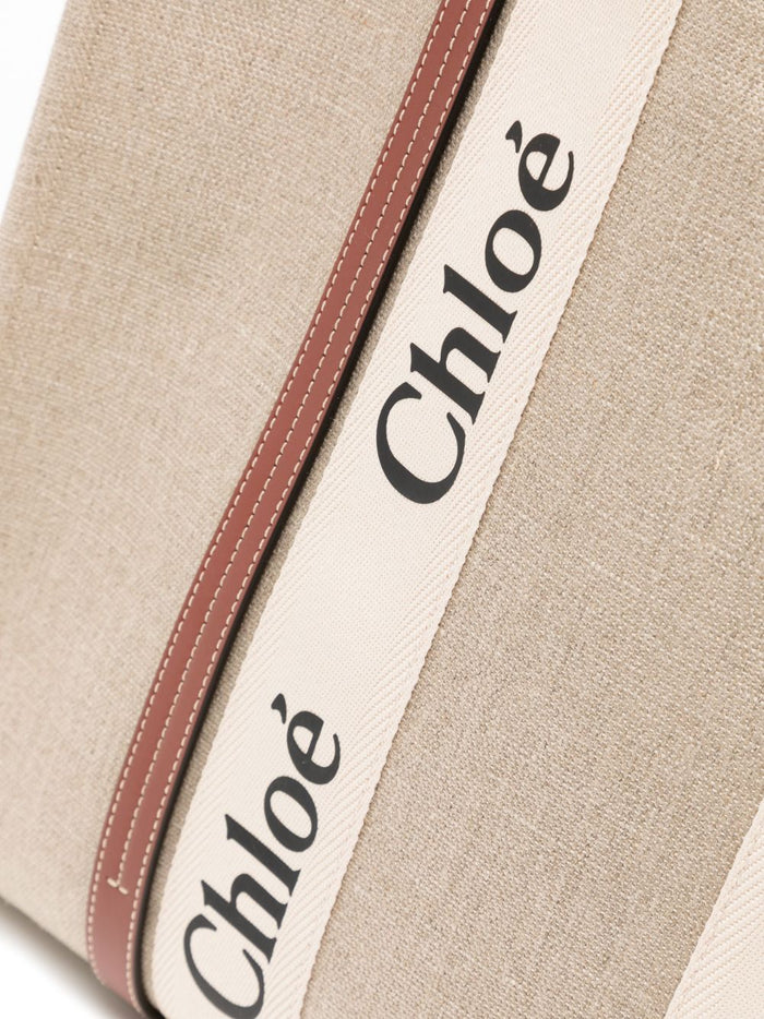 Chloè Bags Beige Canvas