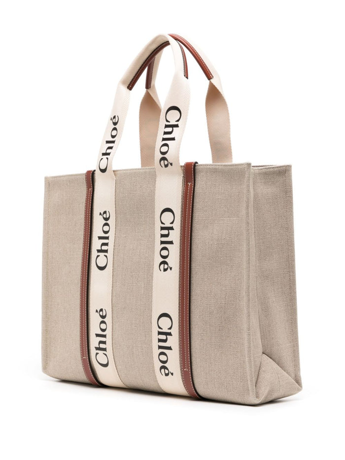 Chloè Bags Beige Canvas
