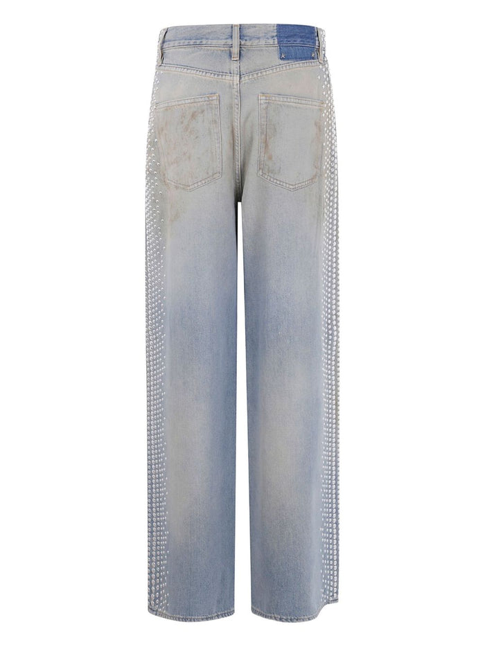 Golden Goose Jeans Clear Blue Natural (veg)->cotton100.0 %