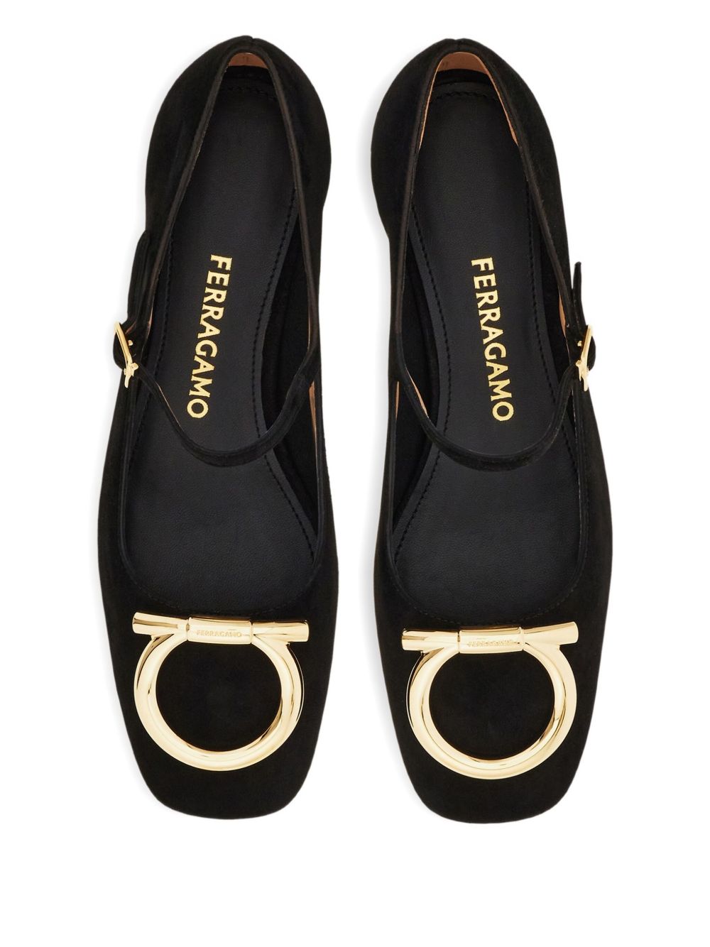 Ferragamo Flat Shoes Black