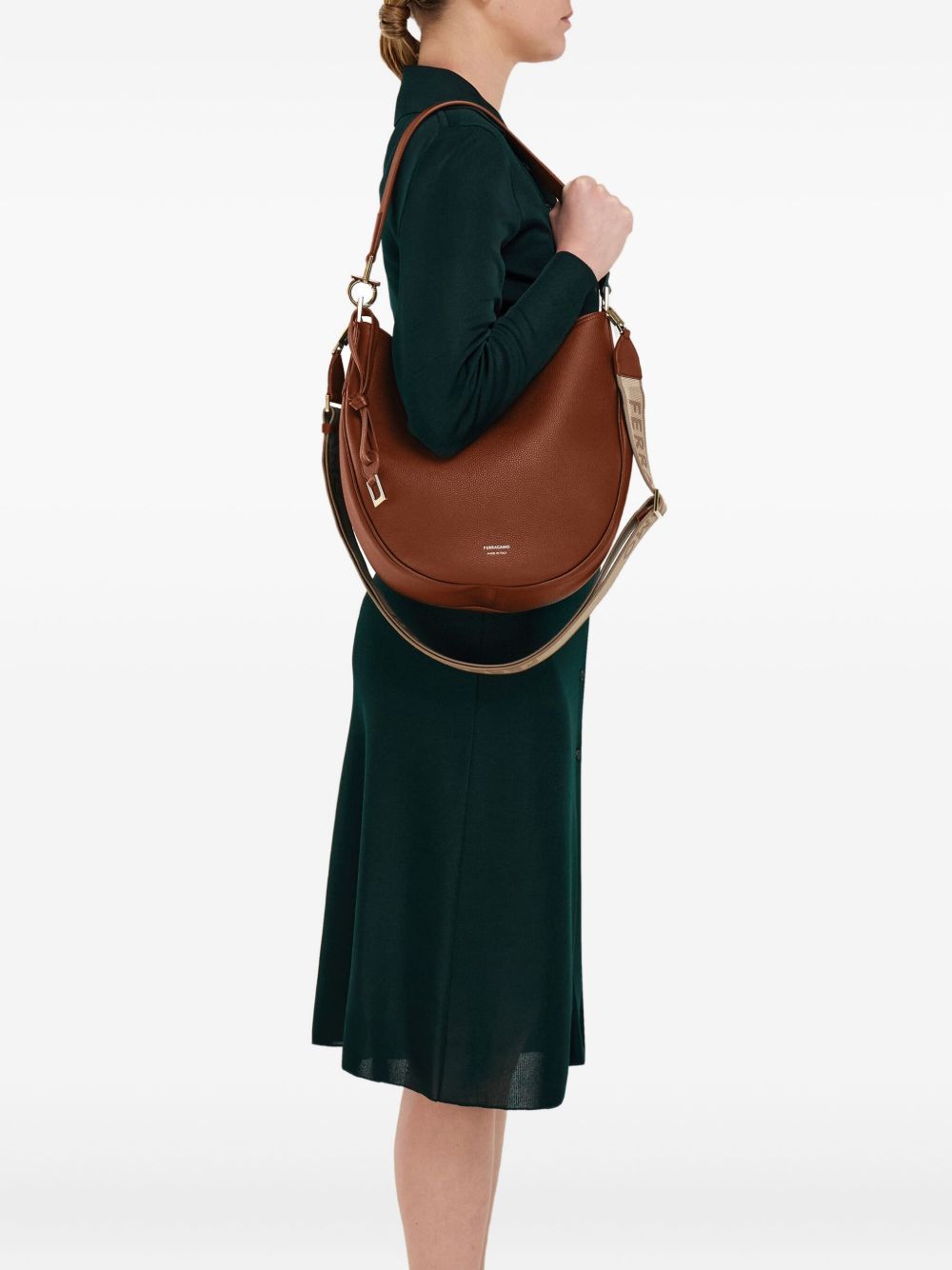 Ferragamo Bags Leather Brown Calf