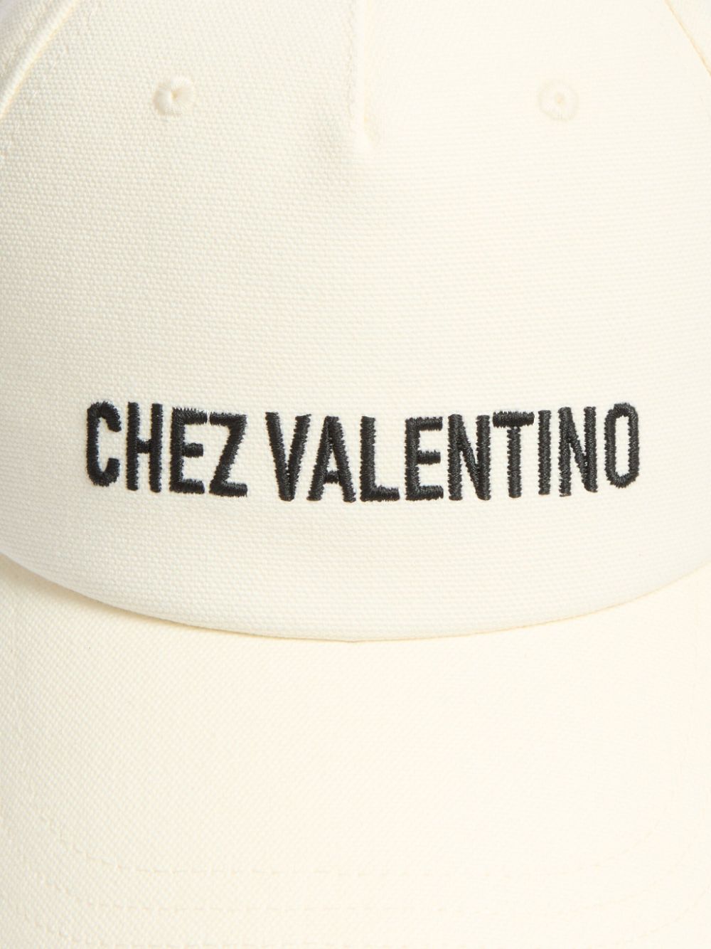Valentino Garavani Hats Ivory Cotton