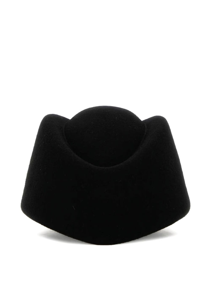 Valentino Garavani Hats Black Merino