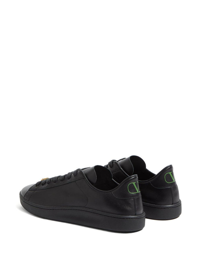 Valentino Garavani Sneakers Black Outer: Calfskin