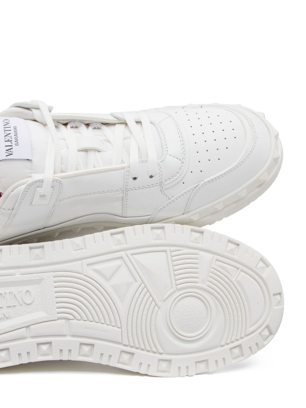 Valentino Garavani Sneakers White Outer: Viscose
