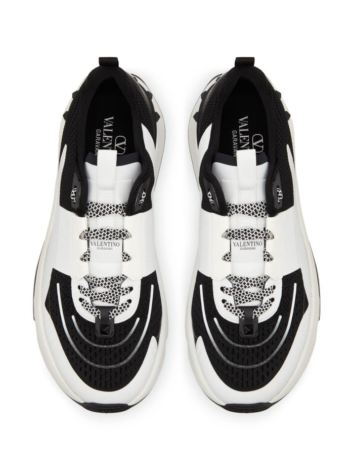 Valentino Garavani Sneakers Black Outer: Viscose