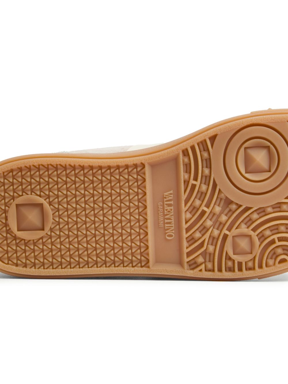 Valentino Garavani Sneakers Beige Calf Leather