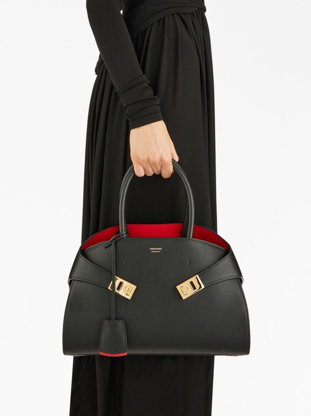 Ferragamo Bags Black Calf