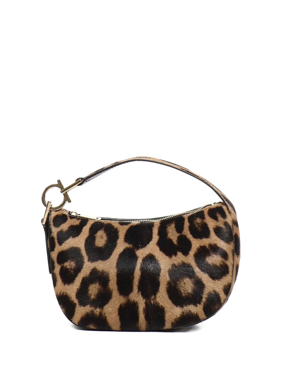Ferragamo Bags Beige Short Hair Calf
