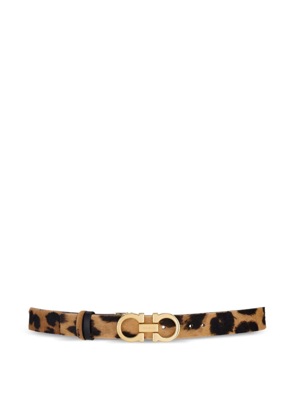Ferragamo Belts Beige Short Hair Calf