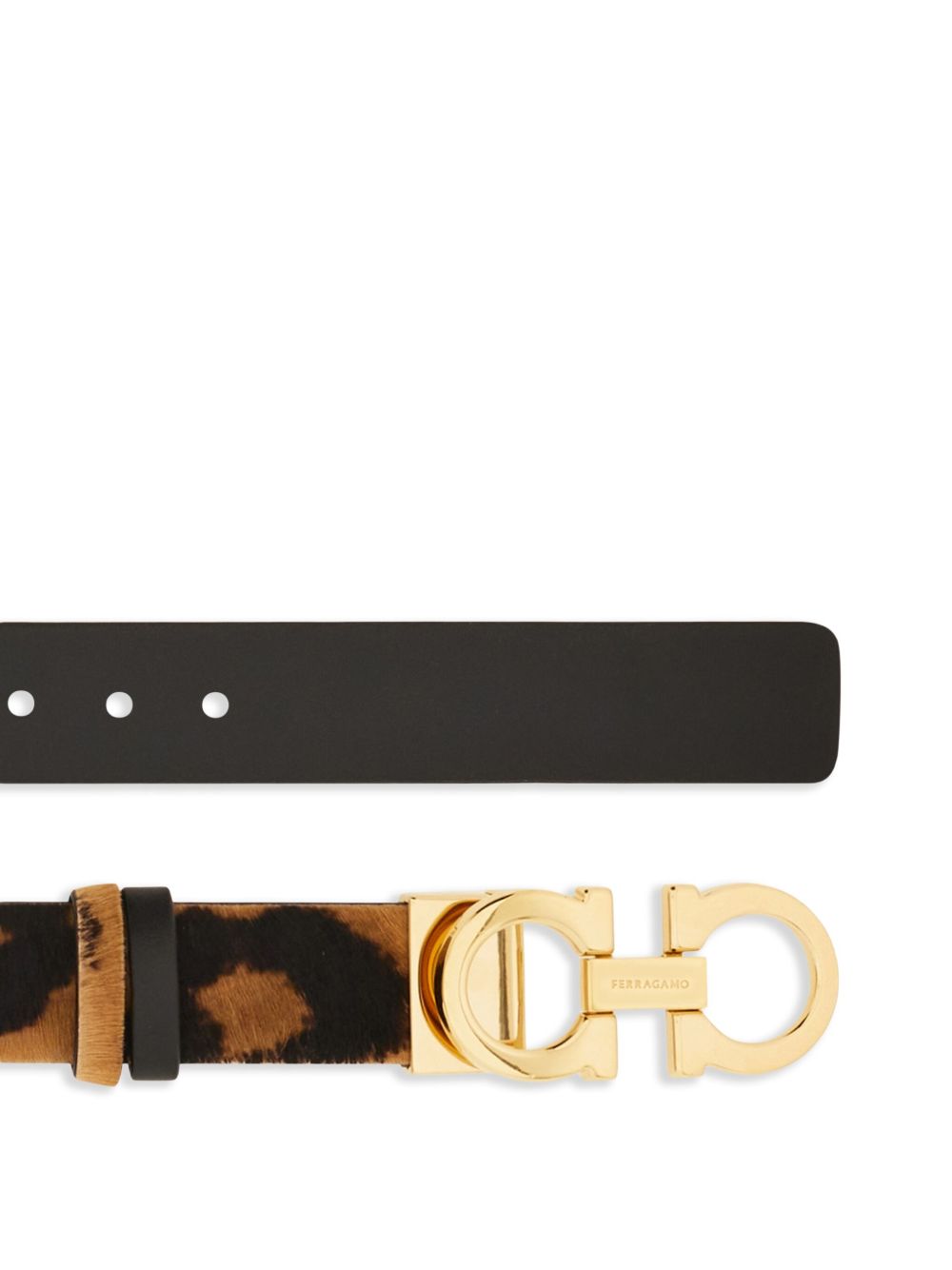 Ferragamo Belts Beige Short Hair Calf