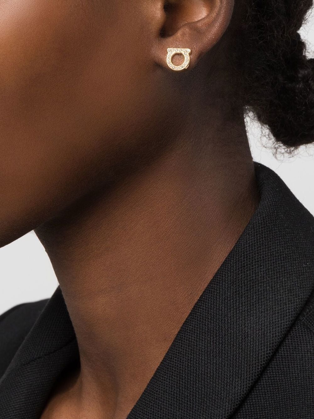 Ferragamo Bijoux Golden Glass Brass
