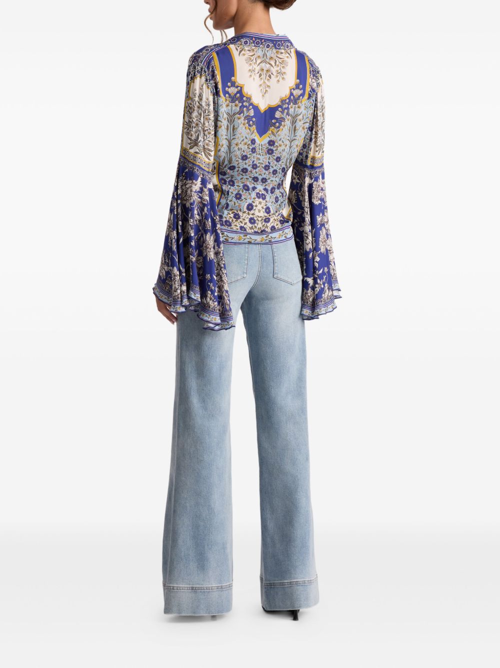 Alice + Olivia Shirts Purple Body: Viscose