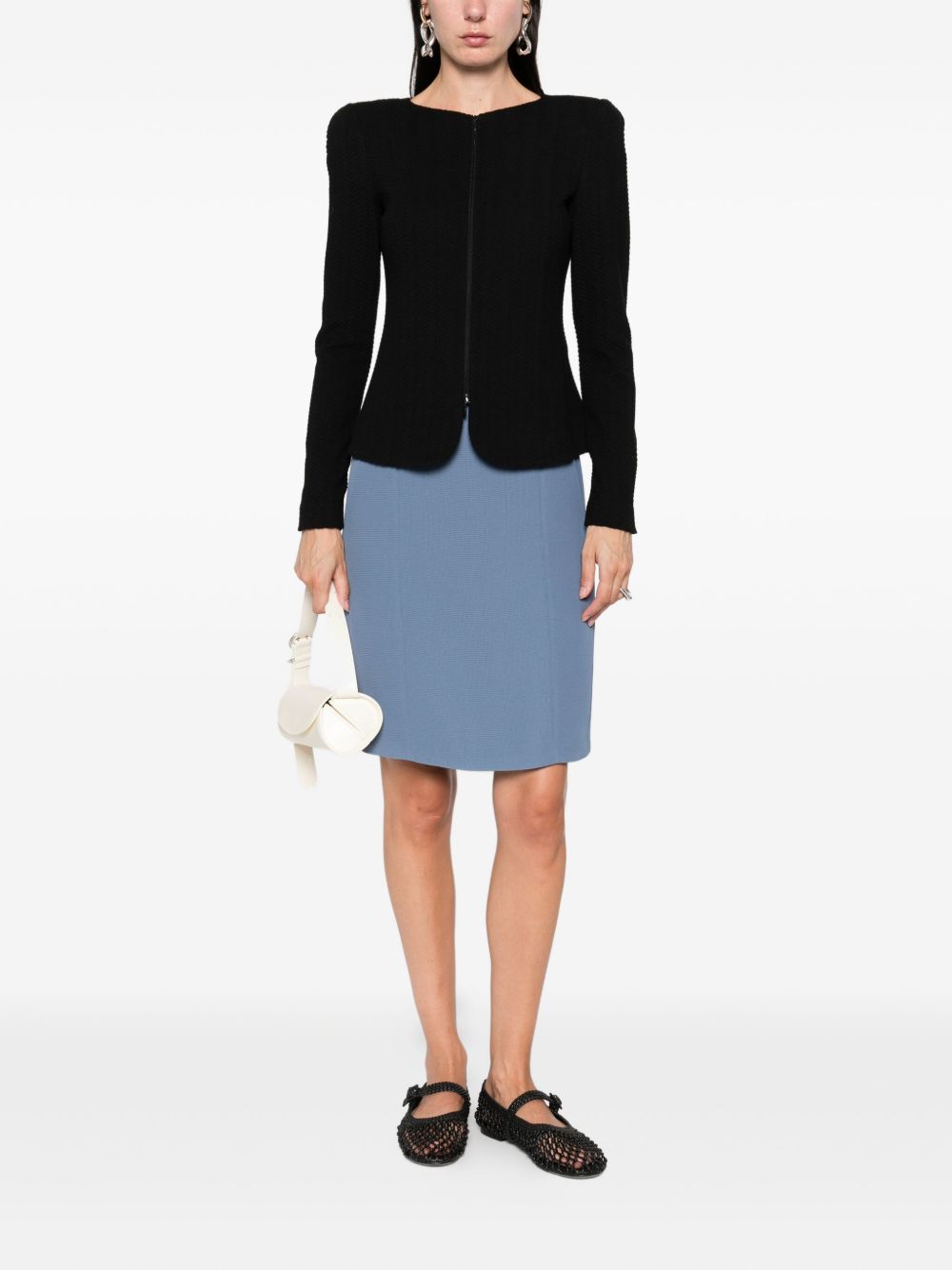 Emporio Armani Jackets Nero Outer: Cotton