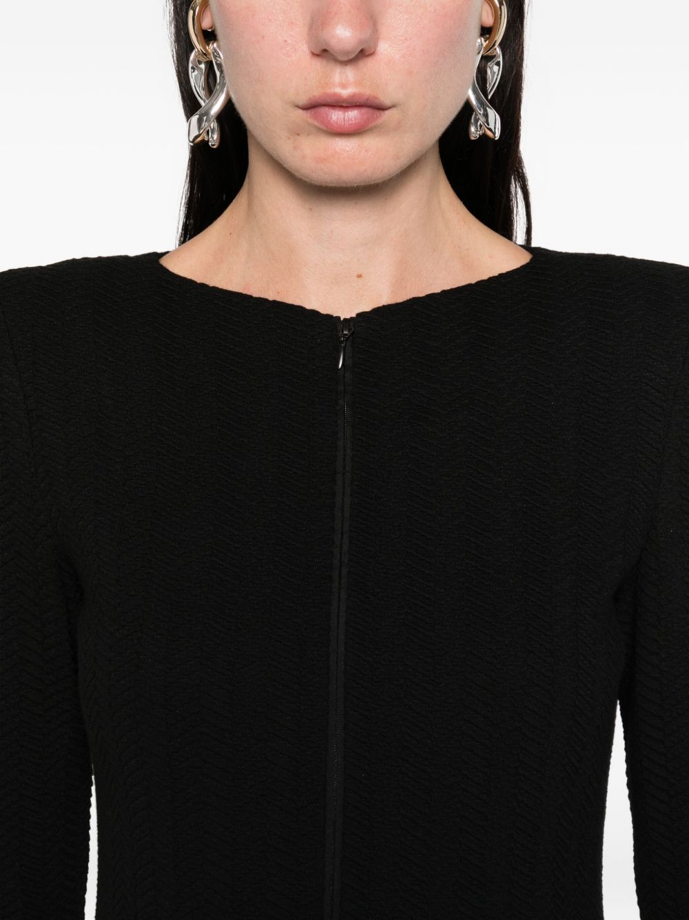 Emporio Armani Jackets Nero Outer: Cotton