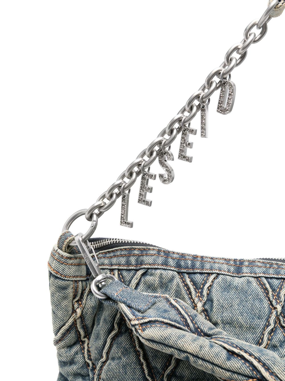 Diesel Bags Clear Blue Fabric
