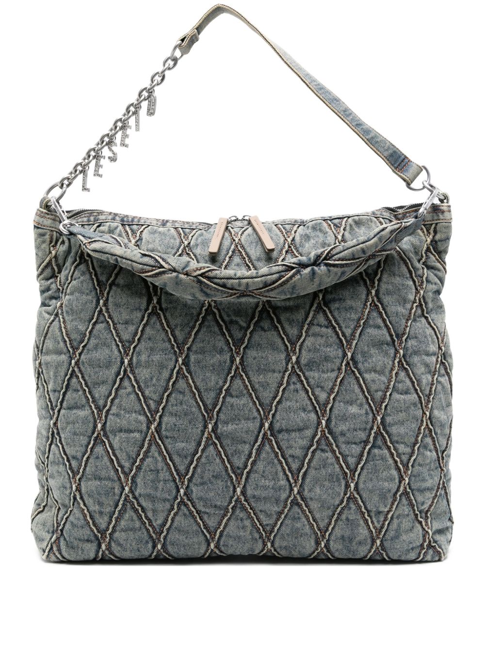 Diesel Bags Clear Blue Fabric