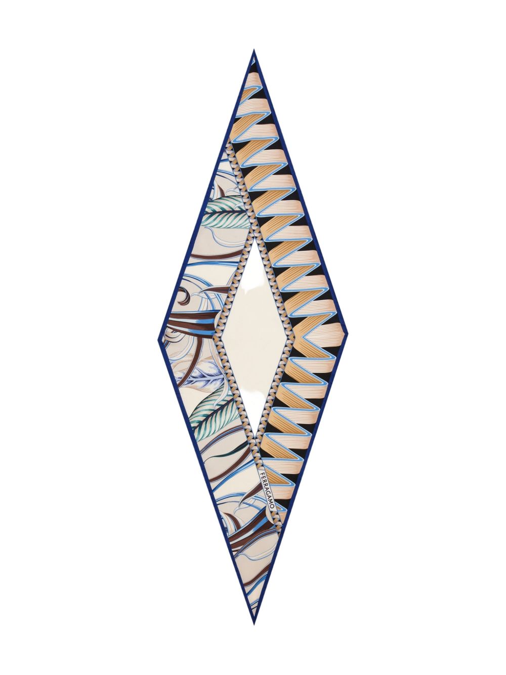 Ferragamo Scarfs Ivory Silk