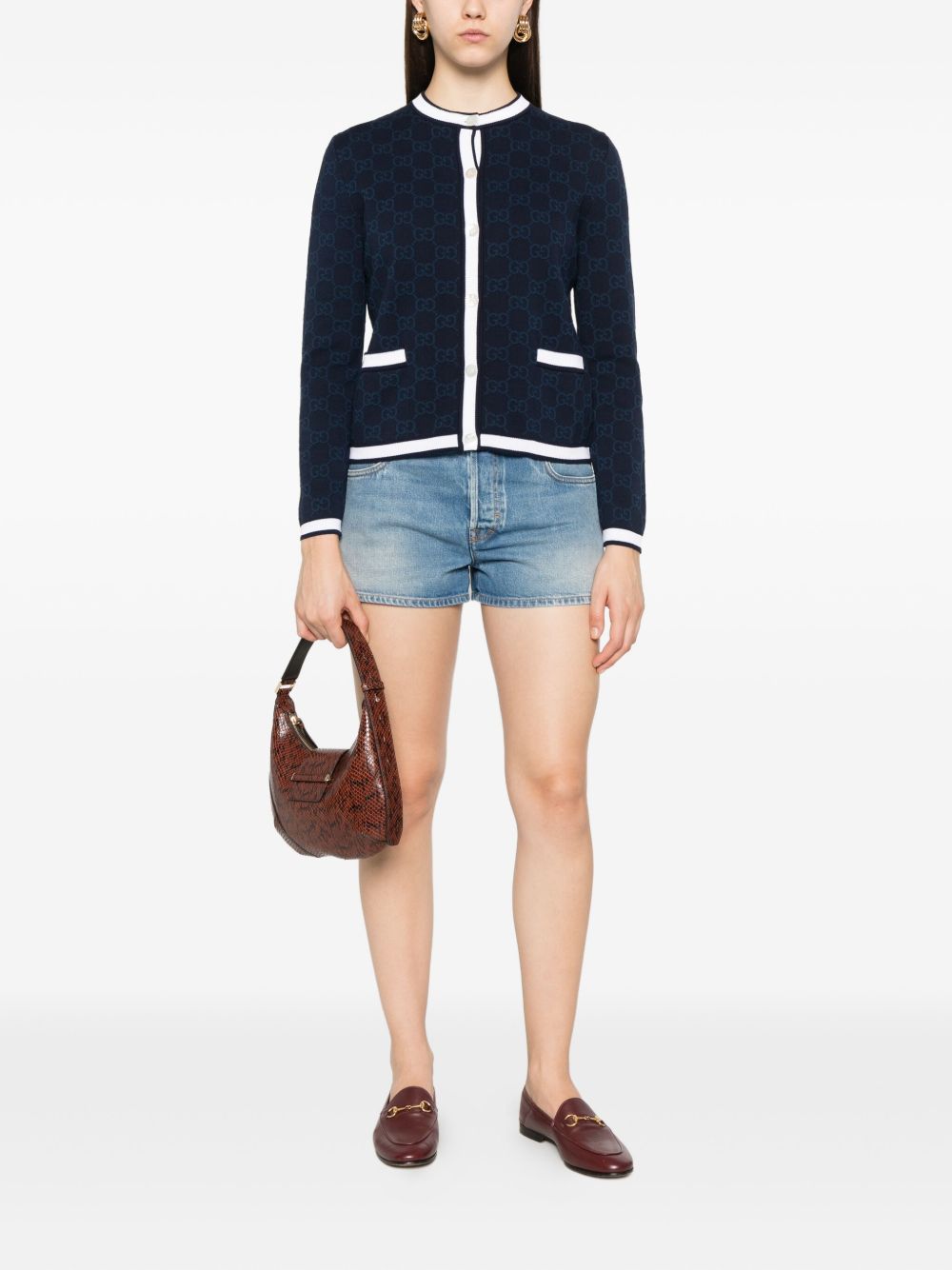 Gucci Shorts Clear Blue Outer: Cotton