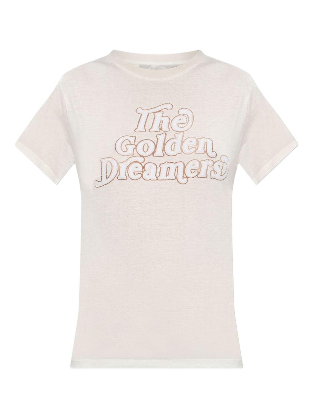 Golden Goose T-shirts and Polos White Viscose