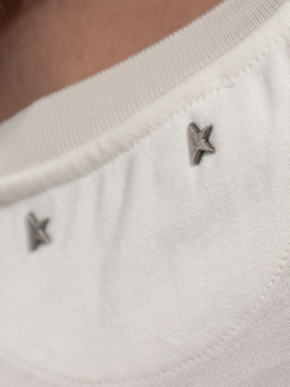 Golden Goose T-shirts and Polos White Viscose
