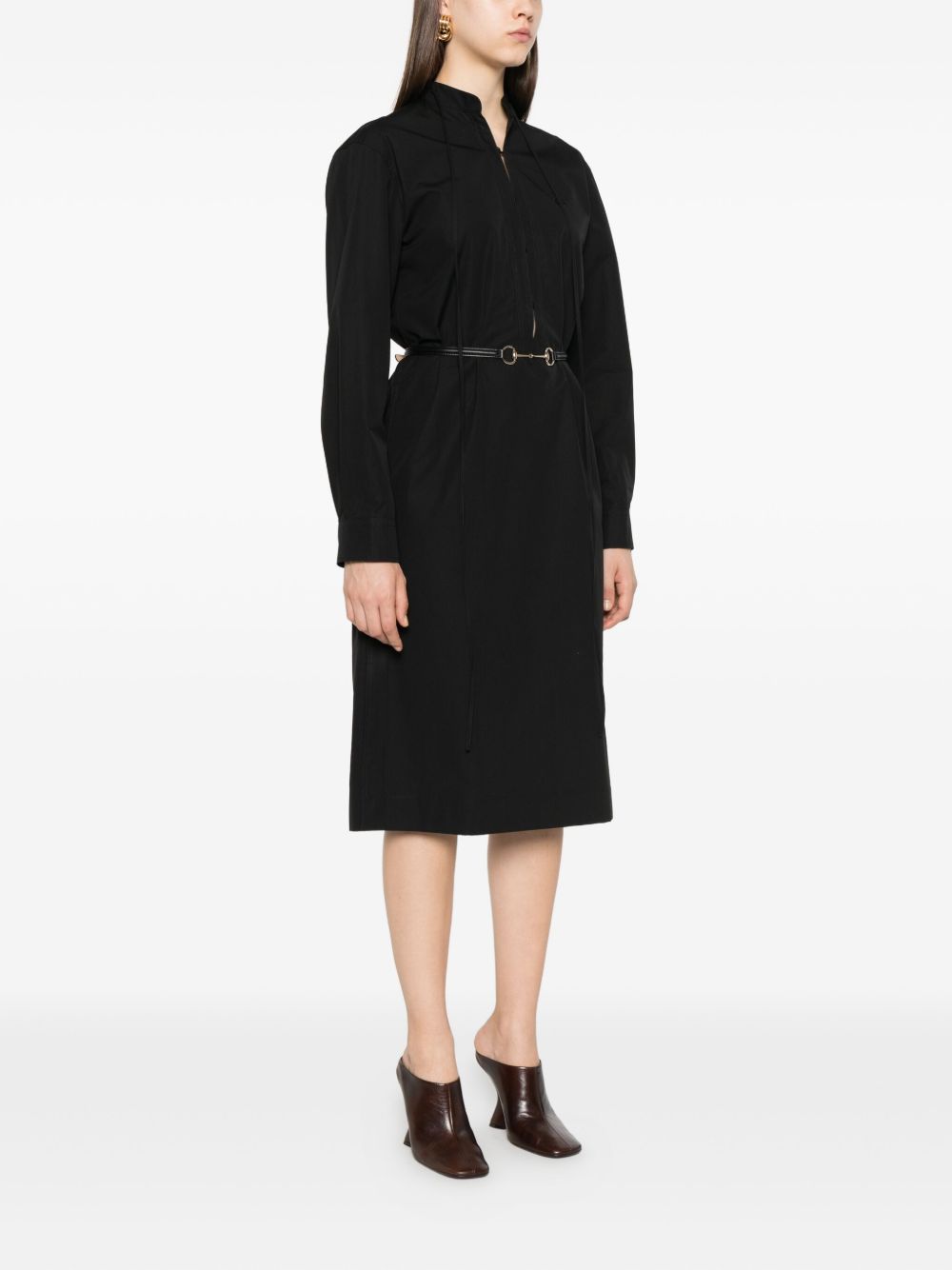 Gucci Dresses Black Cotton
