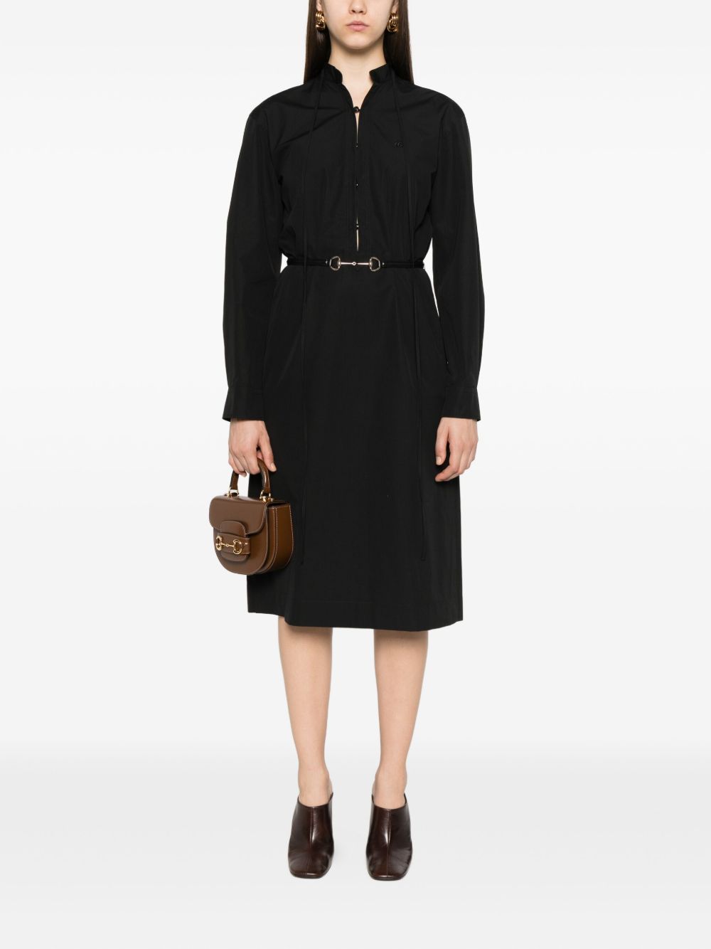 Gucci Dresses Black Cotton
