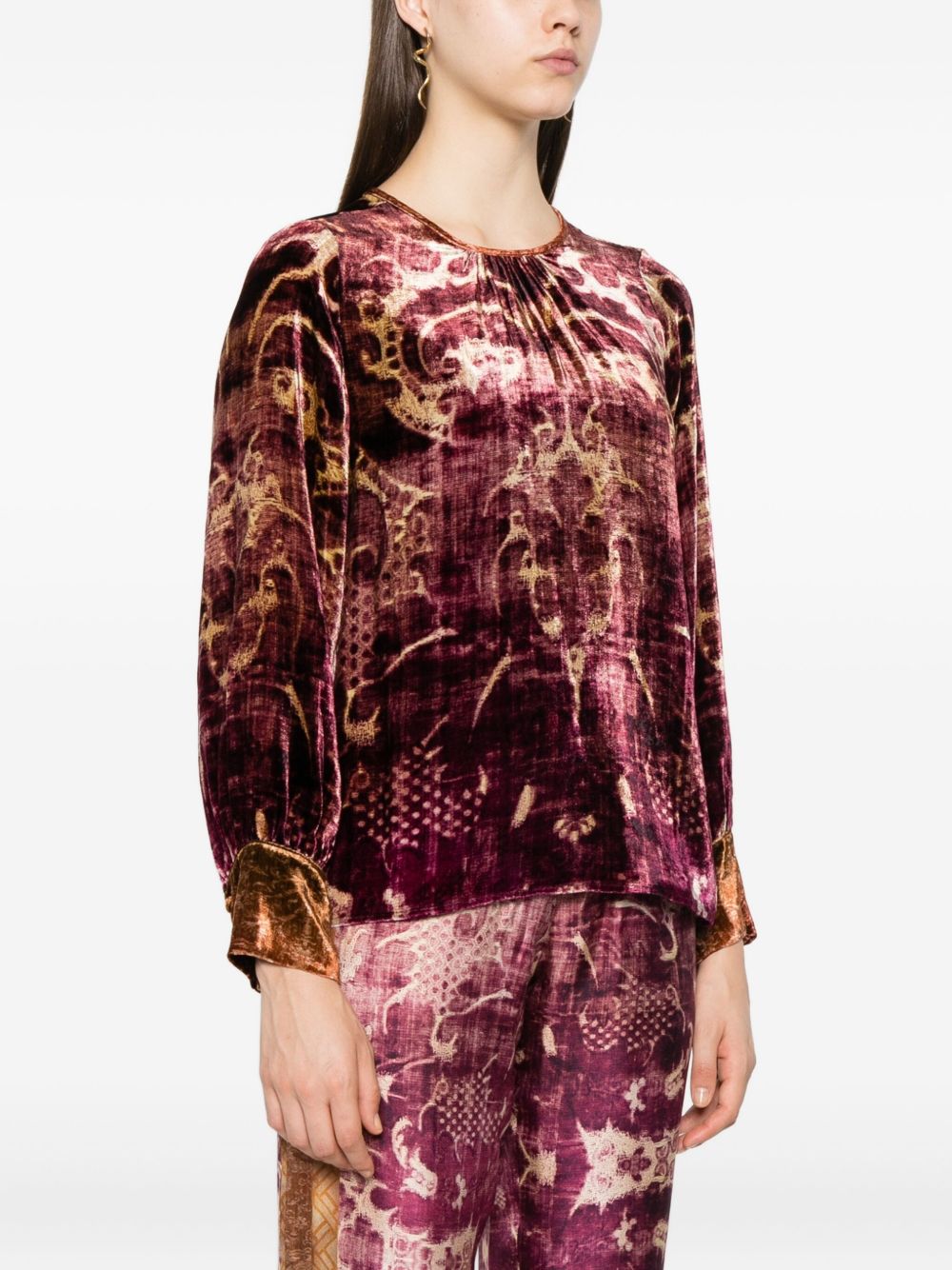Pierre Louis Mascia Shirts Bordeaux Viscose