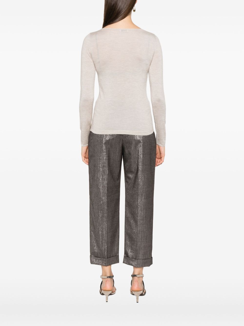 Brunello Cucinelli Sweaters Cuoio Cashmere