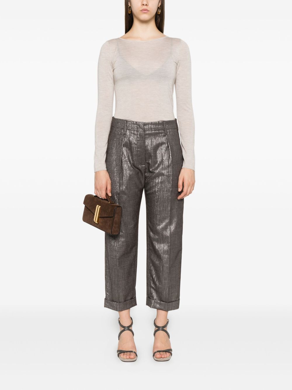 Brunello Cucinelli Sweaters Cuoio Cashmere