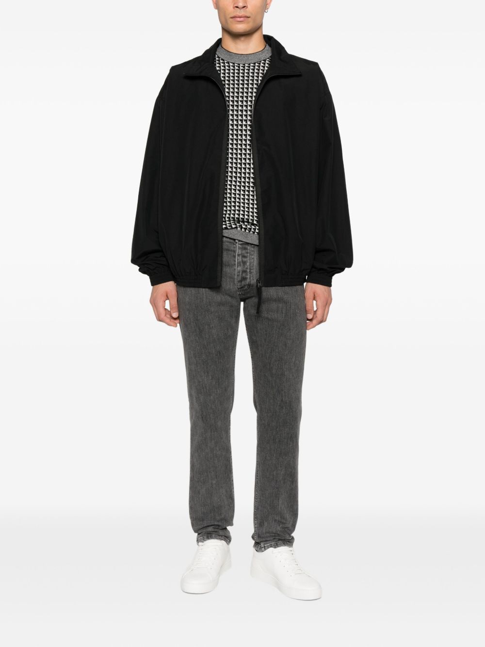 Emporio Armani Sweaters Nero Virgin Wool