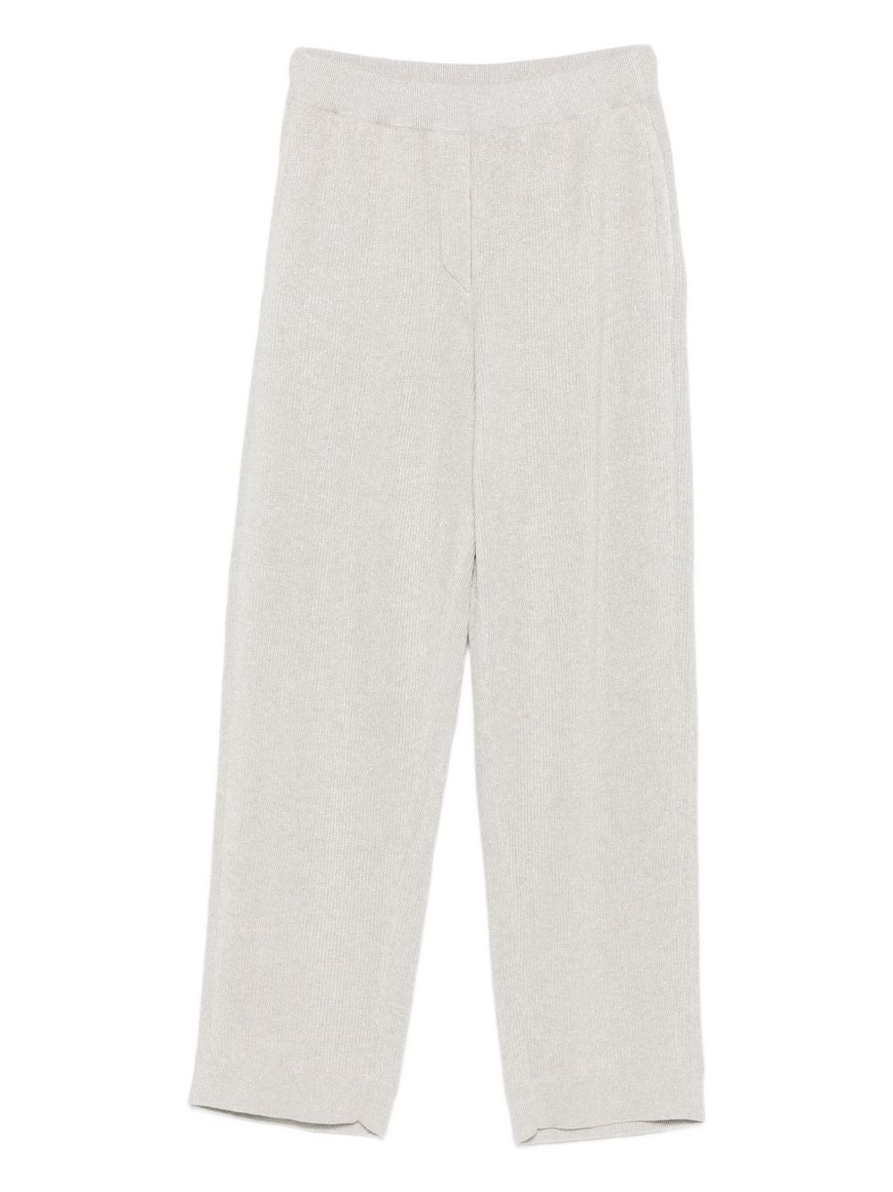 Brunello Cucinelli Trousers Grigio Cotton