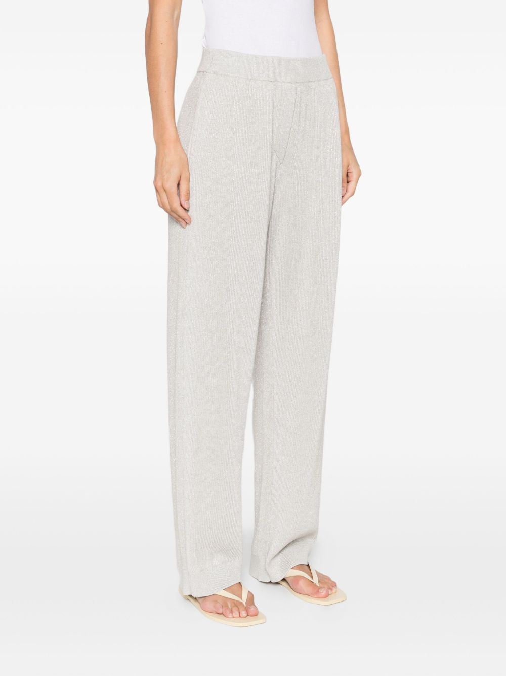 Brunello Cucinelli Trousers Grigio Cotton
