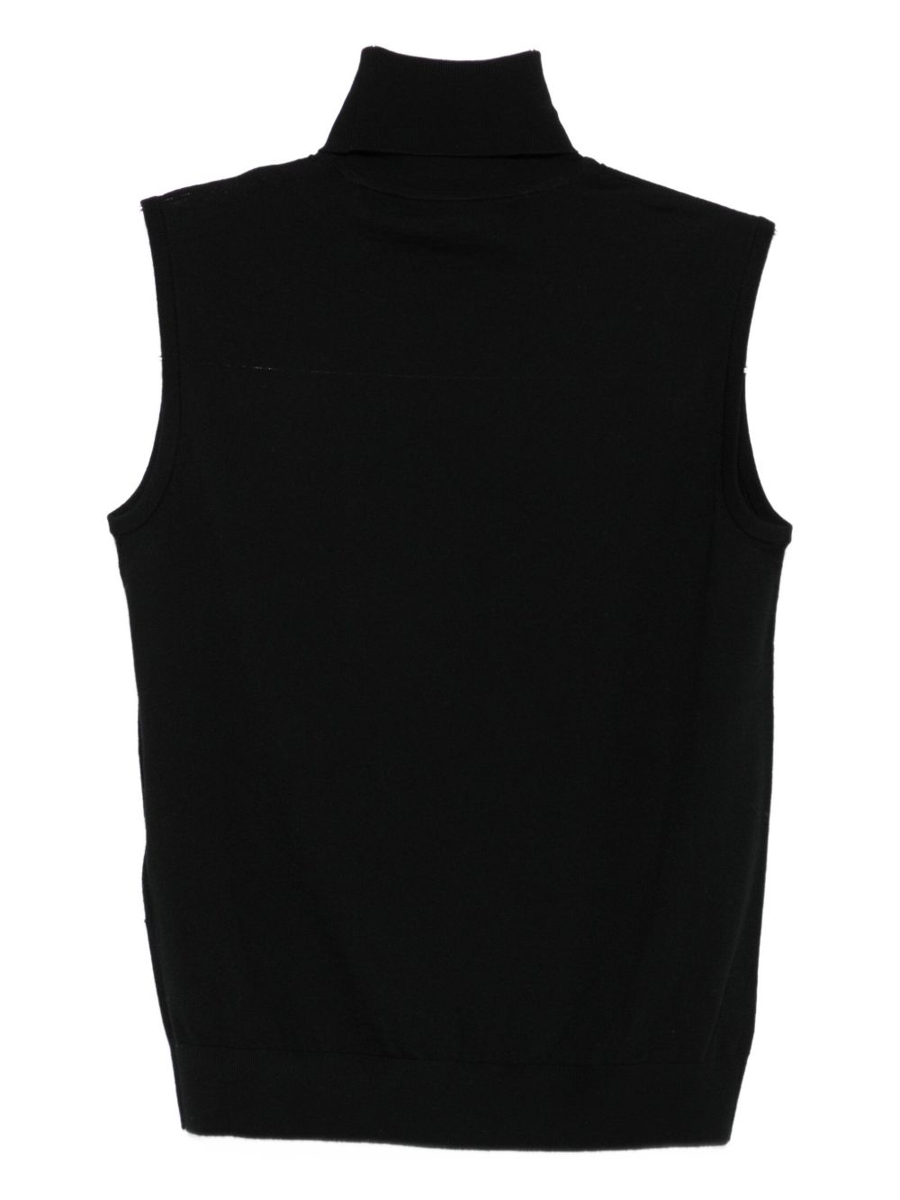 Emporio Armani Top Nero Virgin Wool