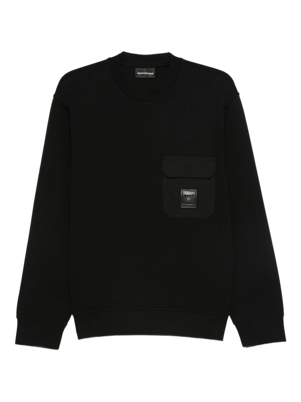 Emporio Armani Sweaters Nero Cotton