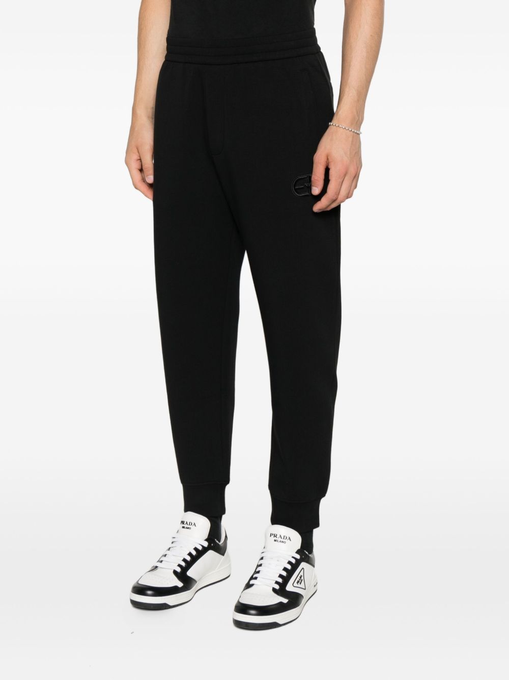 Emporio Armani Trousers Nero Outer: Cotton
