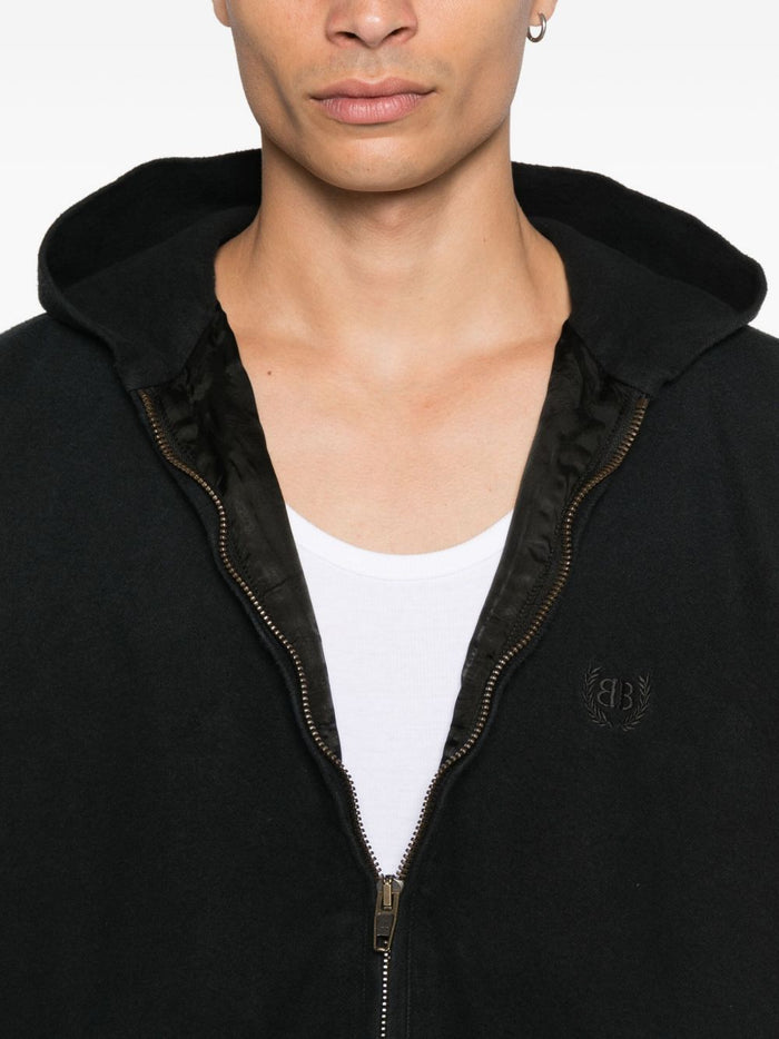 Balenciaga Jackets Black Polyester