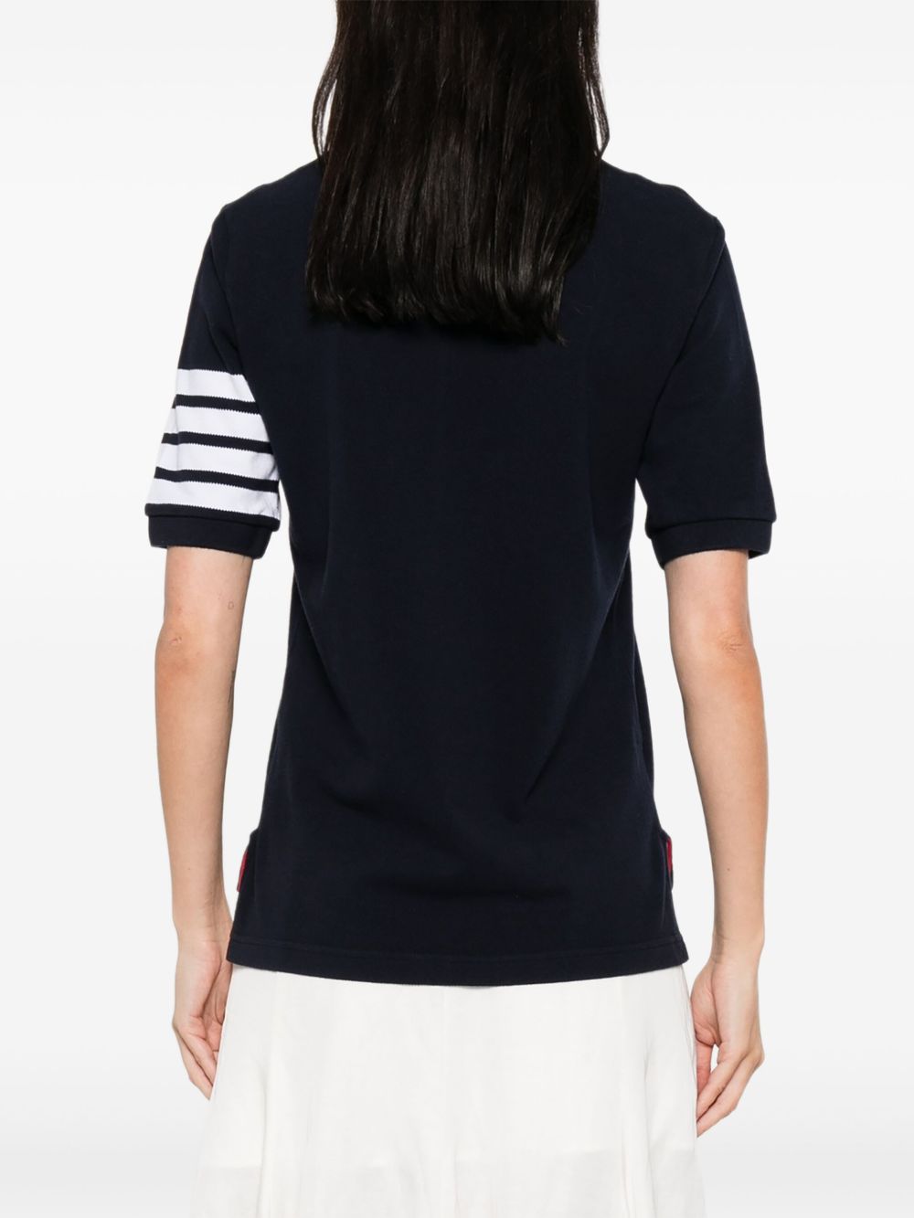 Thom Browne T-Shirts And Polos Blue Cotton