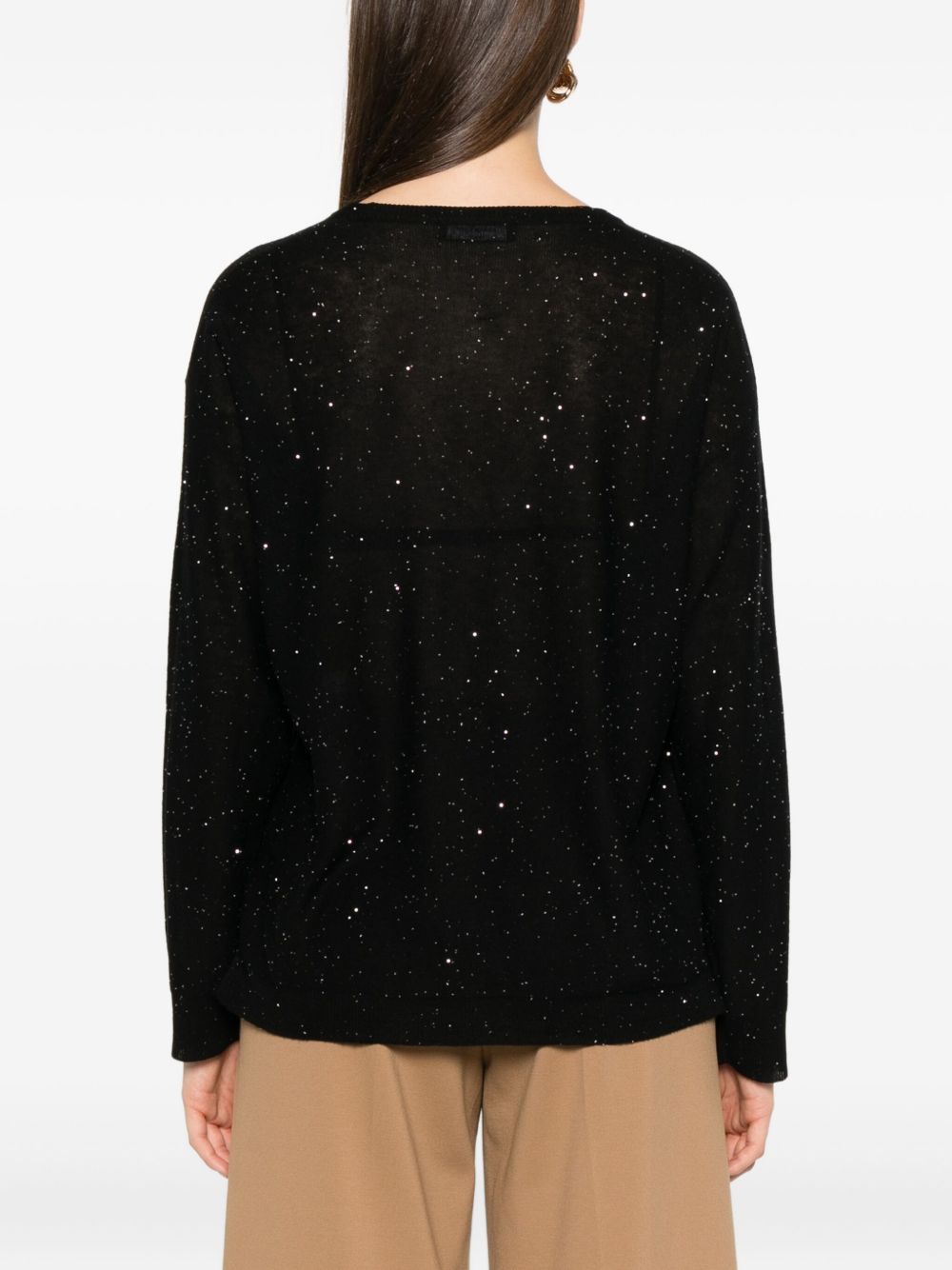 Fabiana Filippi Sweaters Black Wool