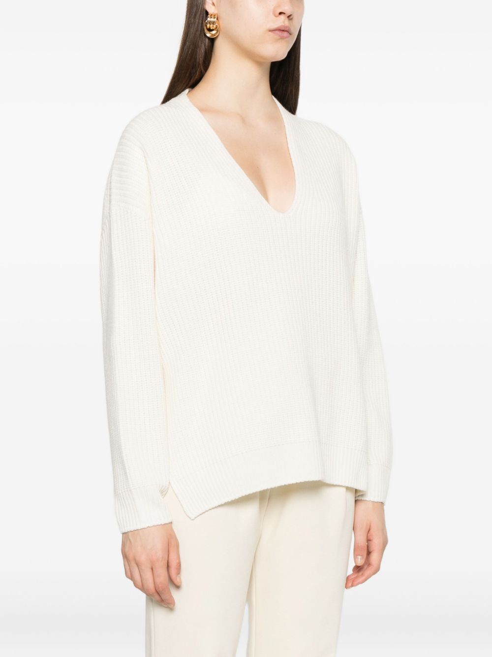 Fabiana Filippi Sweaters Beige Virgin Wool