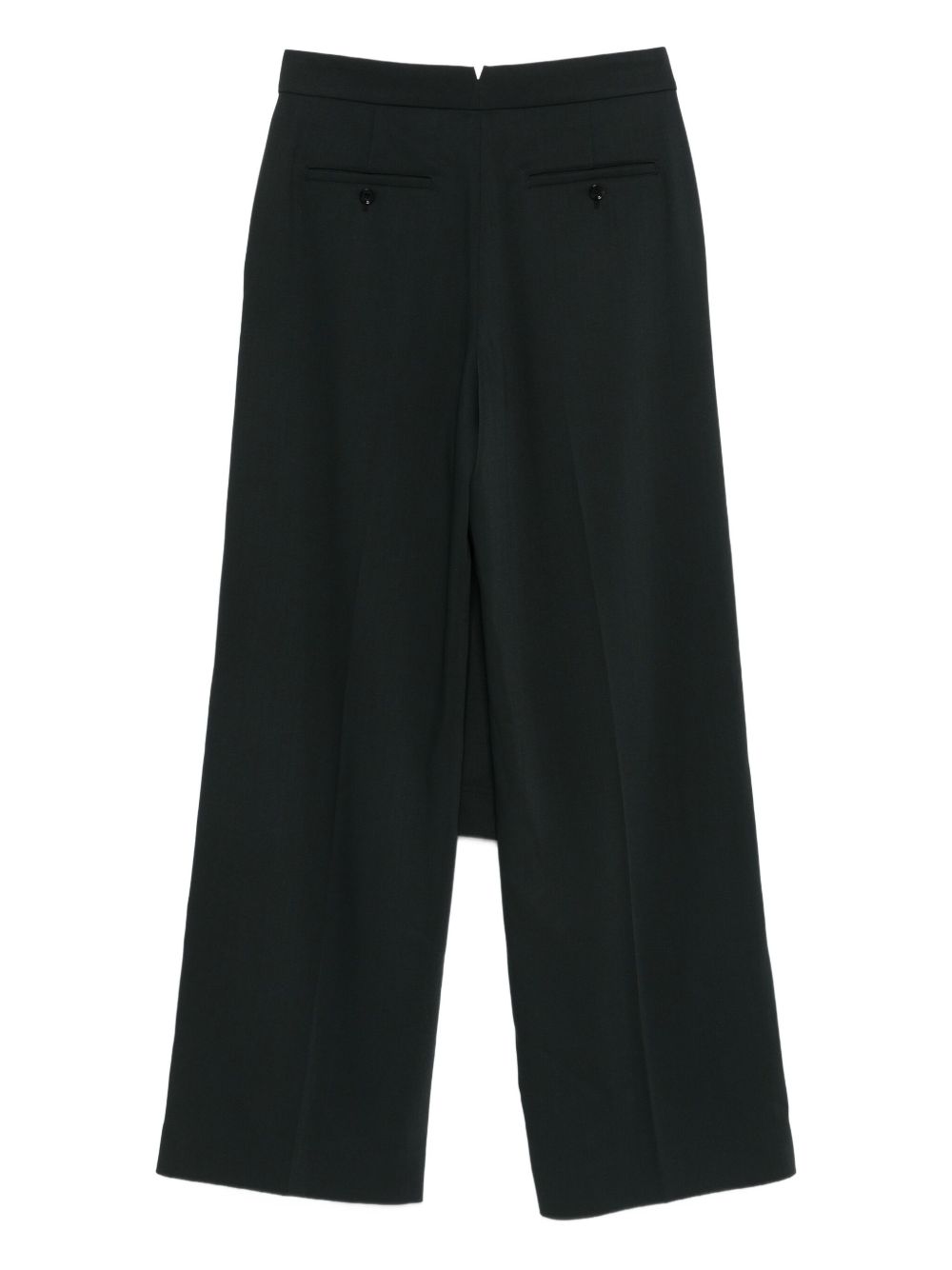 Ami Paris Trousers Grey Cotton