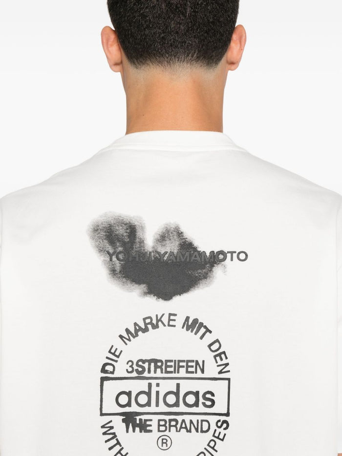 Y-3 T-shirts and Polos White Cotton