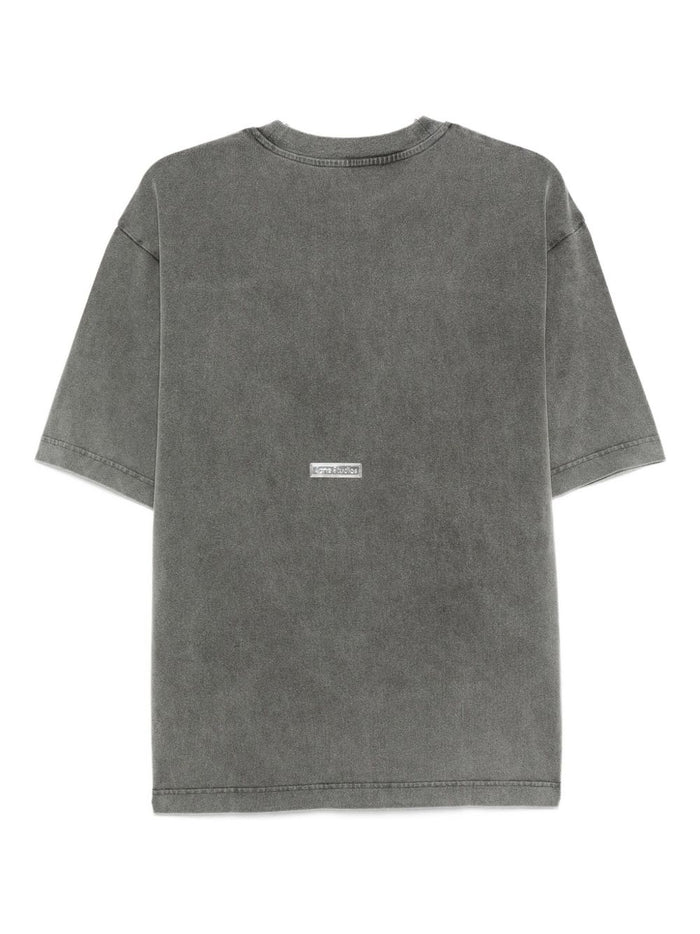 Acne Studios T-shirts and Polos Grey Cotton
