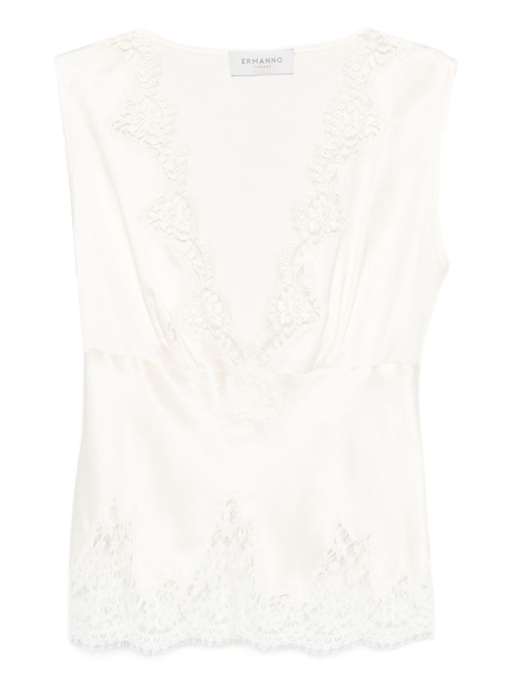 Ermanno Firenze Top Beige Viscose