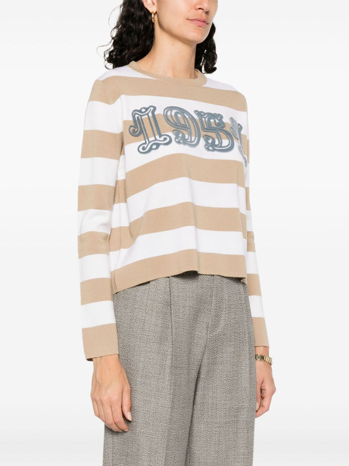 Max Mara Sweaters Beige Wool