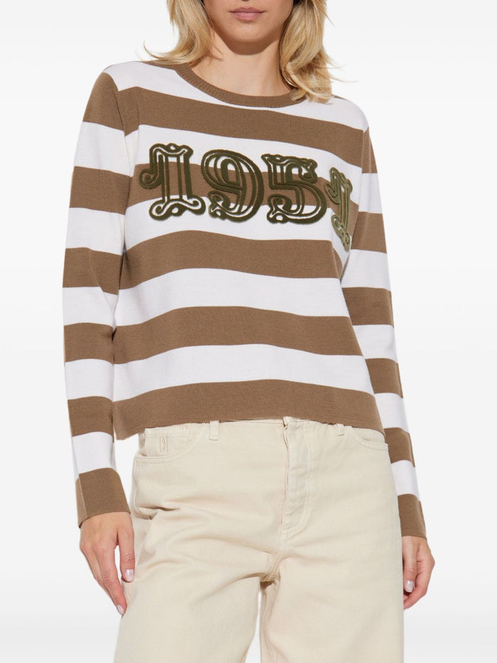 Max Mara Sweaters Brown Wool