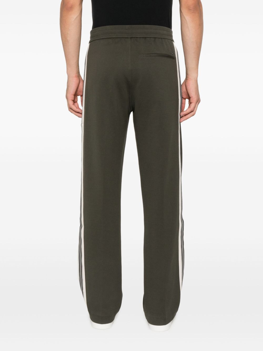 Emporio Armani Exclusive Trousers Verde Cotton