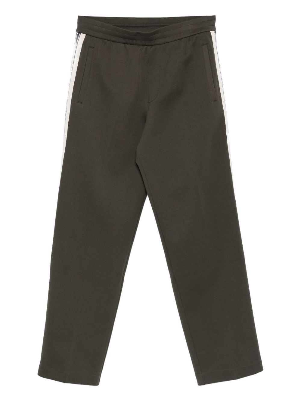 Emporio Armani Exclusive Trousers Verde Cotton